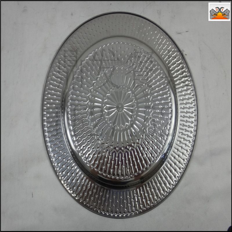 DF99053  稻穗盘-双花  工艺盘 压花盘 圆盘 果盘 厨房酒店用品    DF TRADING HOUSE详情图1