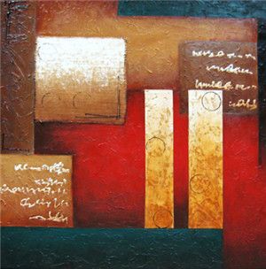 مصنوعات يوفنت 100 100 سم من الرسم اليدوي المجرد detail image 1