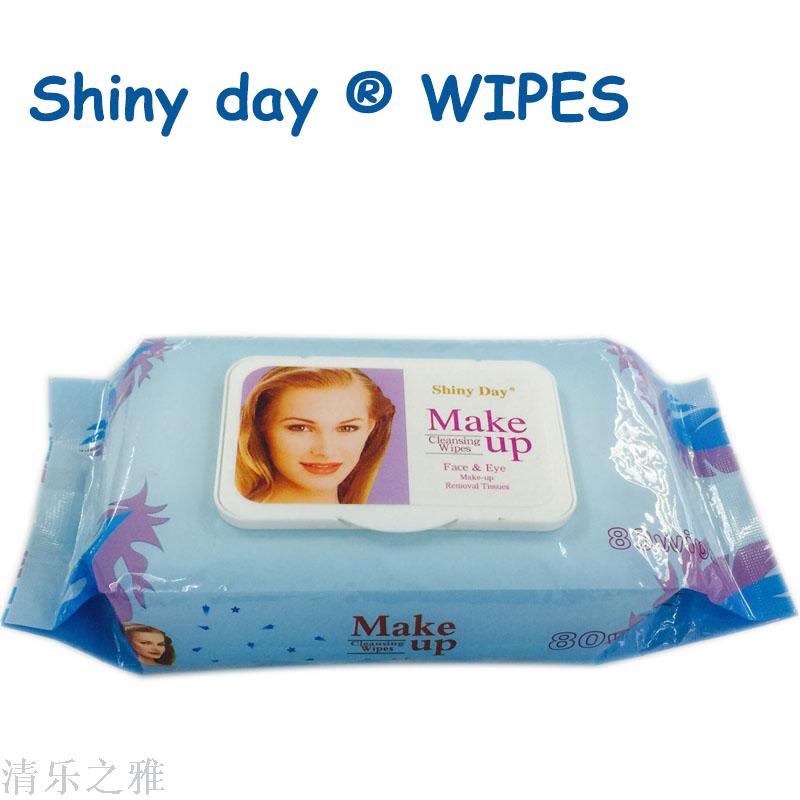 shiny day80片带盖美容湿巾产品图