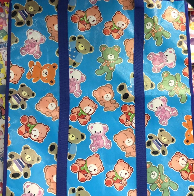 Non-woven fabric laminated bags, storage bags, moving bags, luggage bags, cartoon 60-5