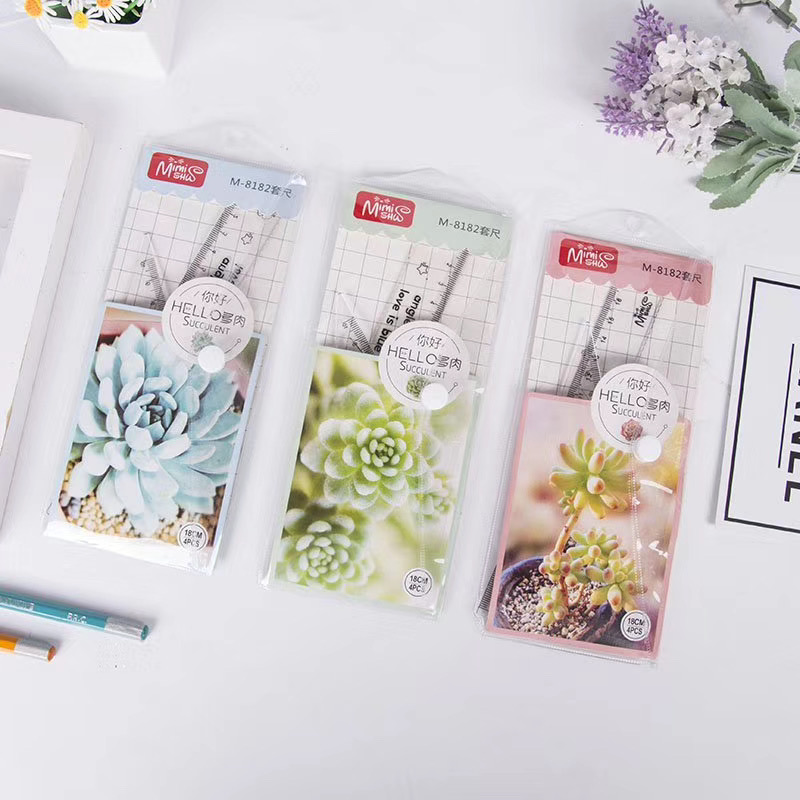 8182套尺，适用于老师和学生绘图用的