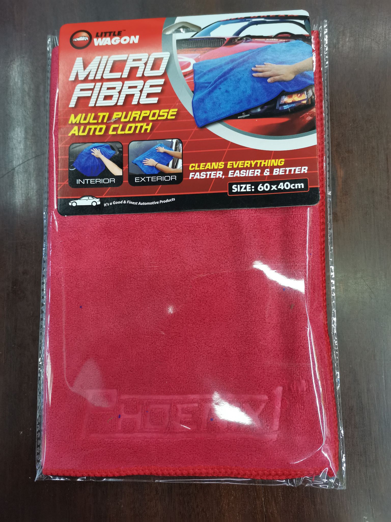 JLZ-269 thickened car wash towel, car absorbent and car cleaning cloth, specially designed for cars with non-shedding clips detail image 5