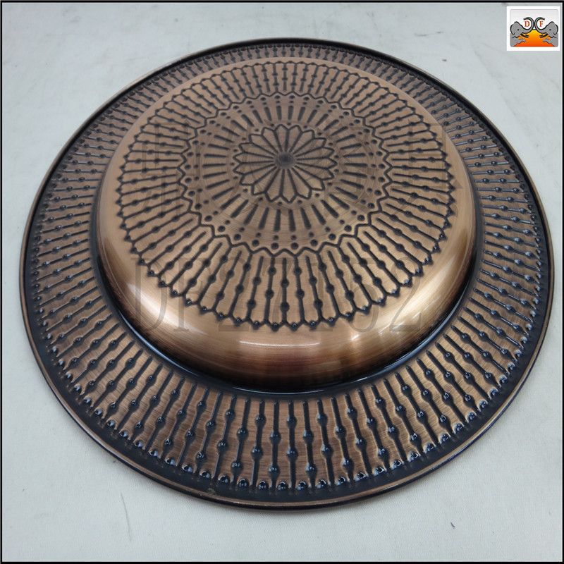 DF99053  稻穗盘-双花  工艺盘 压花盘 圆盘 果盘 厨房酒店用品    DF TRADING HOUSE详情图6