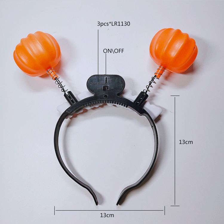 万圣节头箍圣诞节发箍南瓜头饰圣诞聚会派对用品详情图1