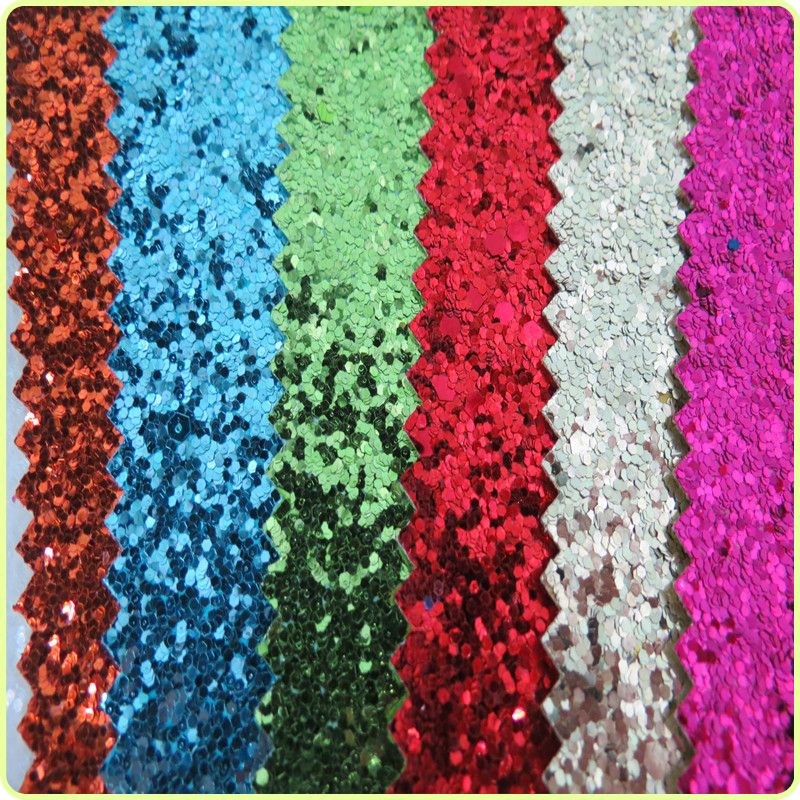 Hot-selling glitter pink Glitter pu leather, high-end and eco-friendly glitter leather, Guangzhou leather detail image 6