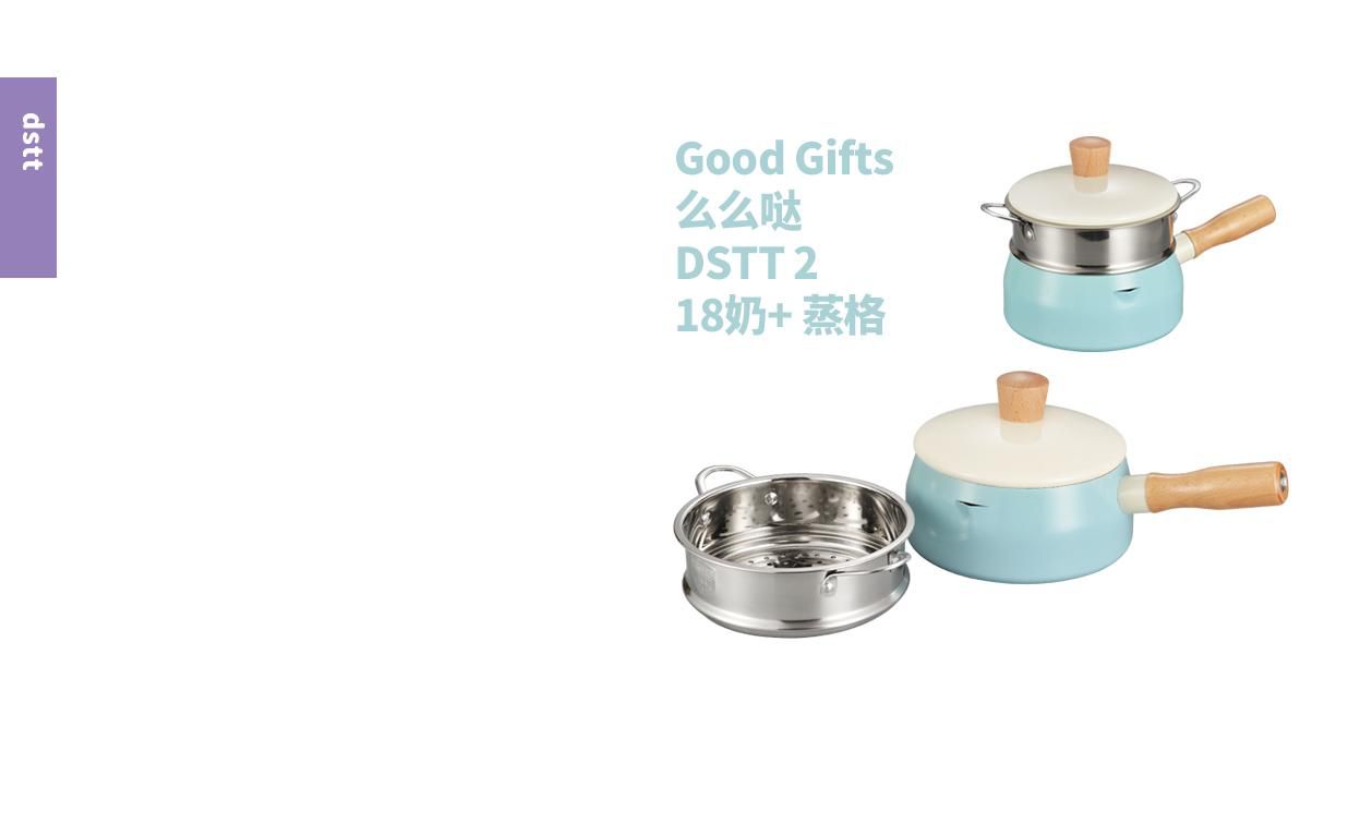 2-in-1 blue baby food pot, new style of this season, factory direct sale, in stock direct sale