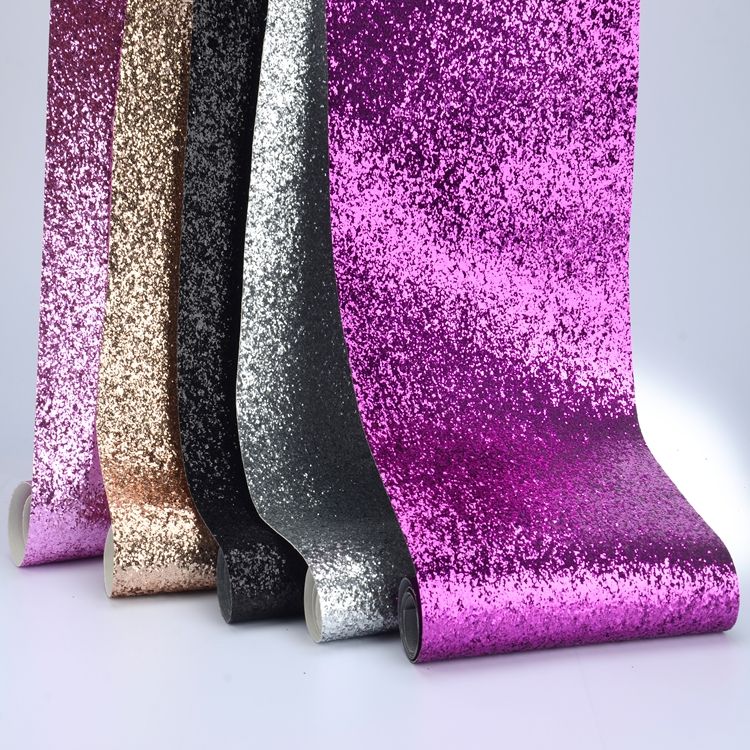 Leather factory direct sales: Bright and colorful high-end leather with high-quality pu leather. Hot supply detail image 1