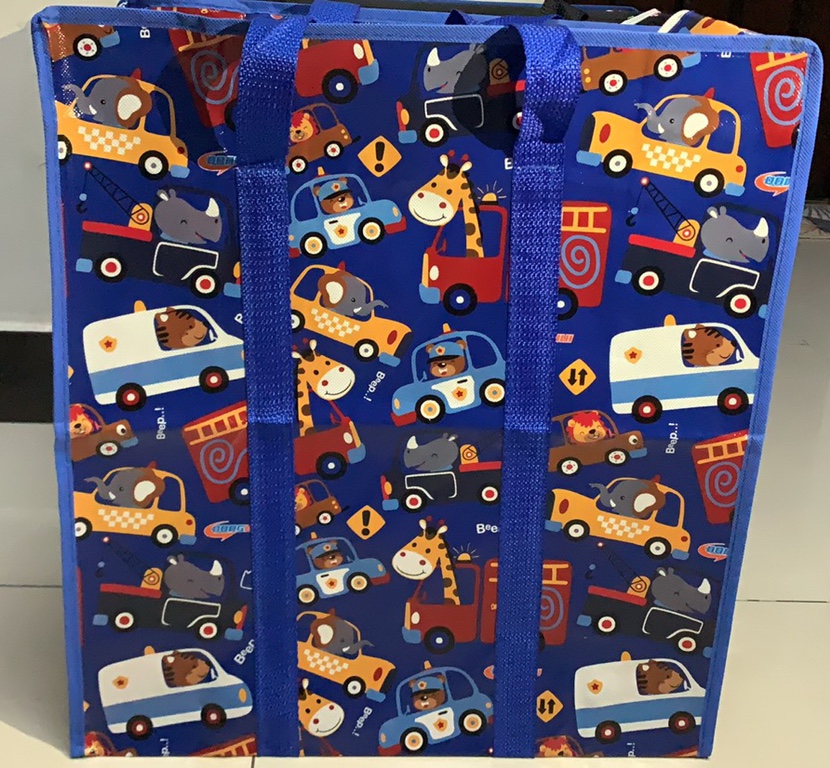 Non-woven fabric laminated bags, storage bags, moving bags, luggage bags, cartoon 45-1