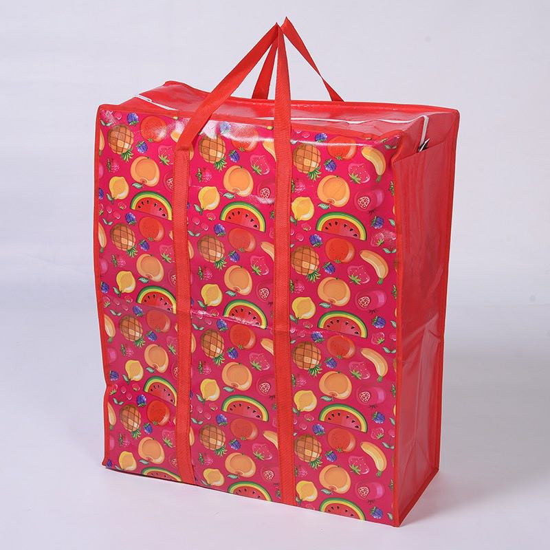 无纺布覆膜袋收纳袋搬家袋行李袋卡通50-2