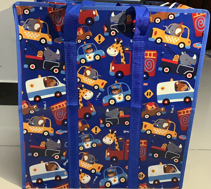 Non-woven fabric laminated bags, storage bags, moving bags, luggage bags, cartoon 55-1