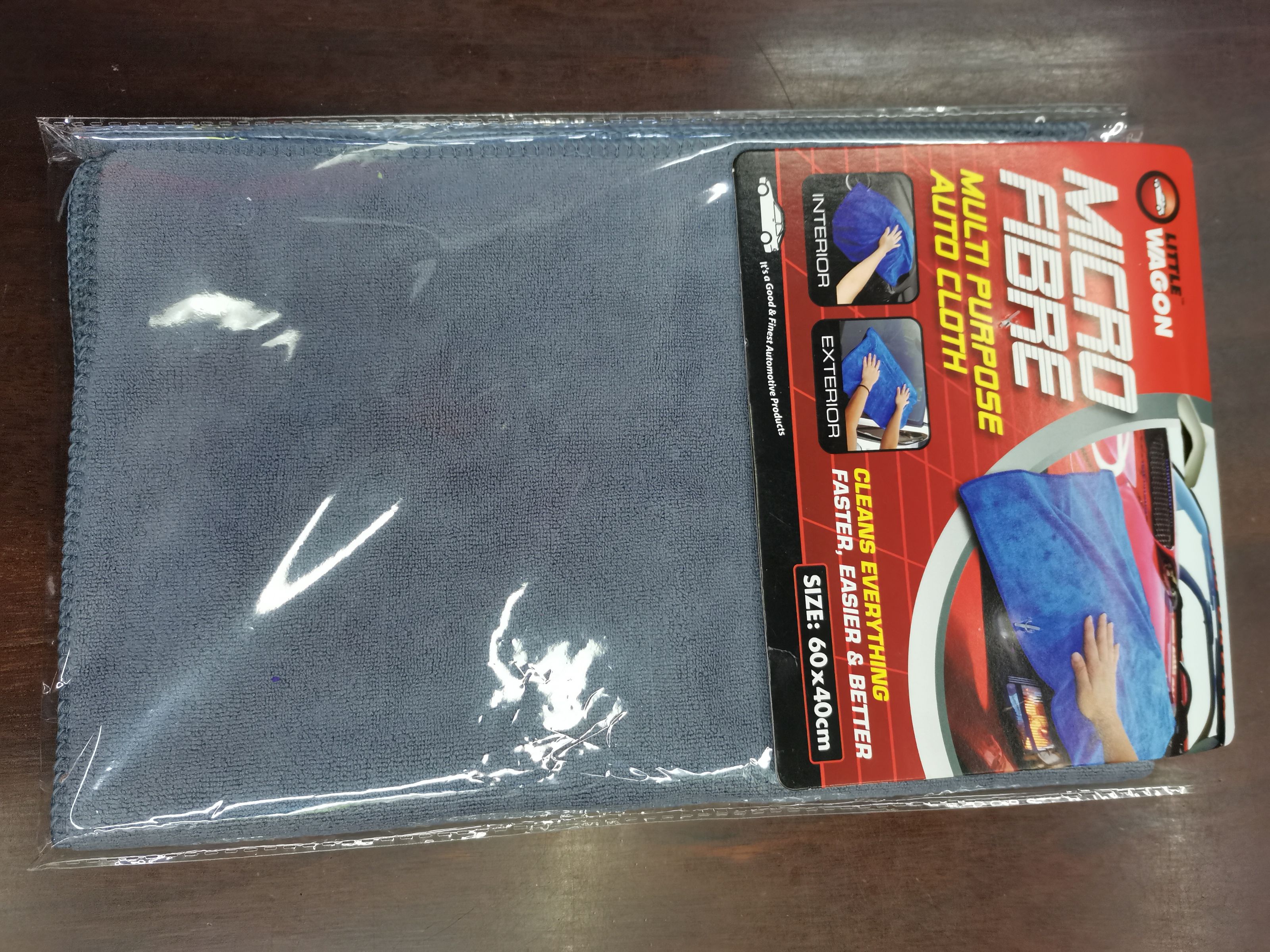 JLZ-269 thickened car wash towel, car absorbent and car cleaning cloth, specially designed for cars with non-shedding clips detail image 2