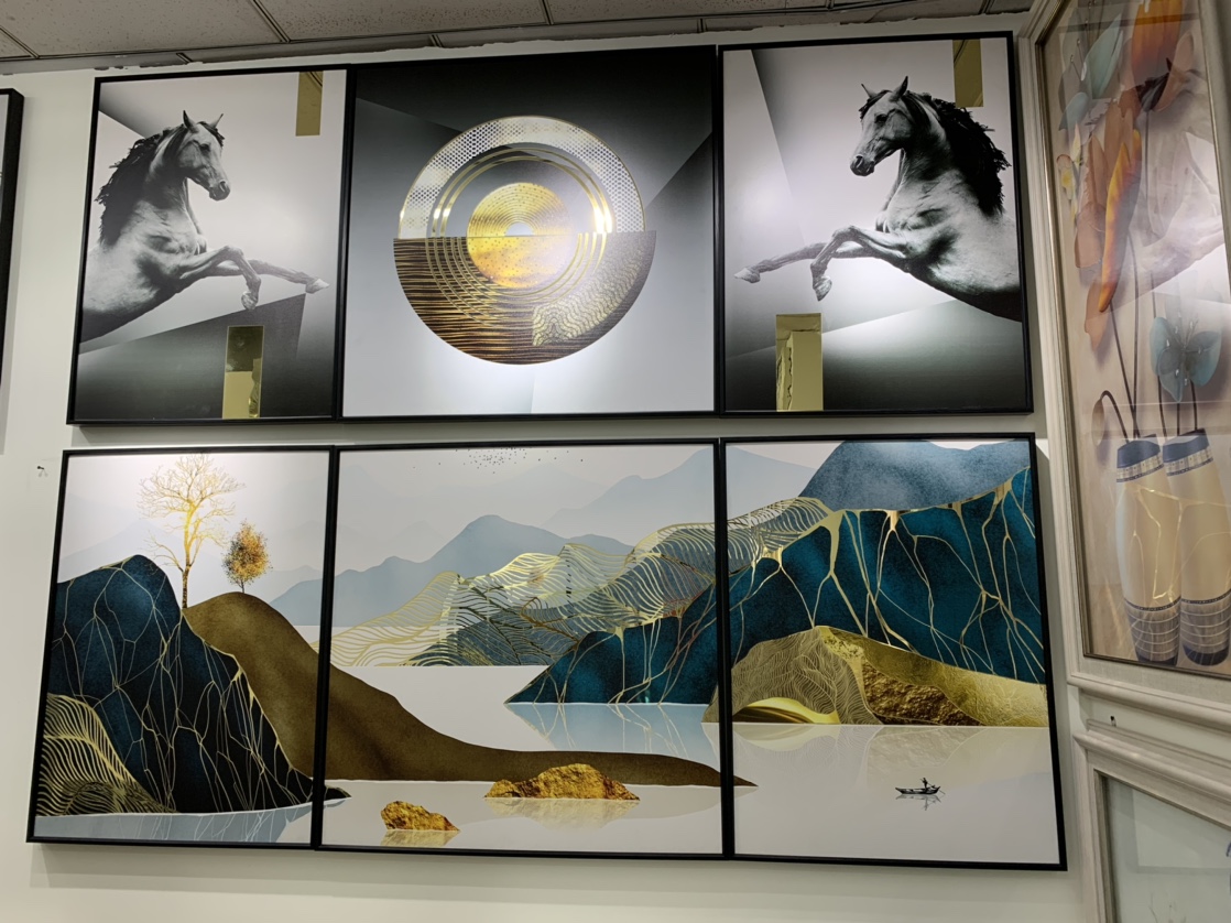 沙发背景装饰画