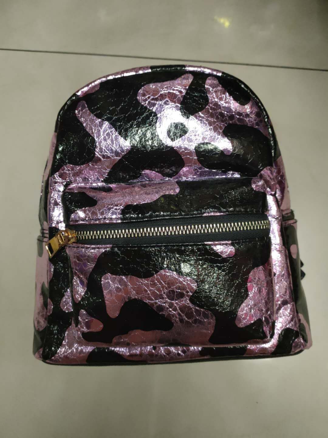 Cow pattern backpack