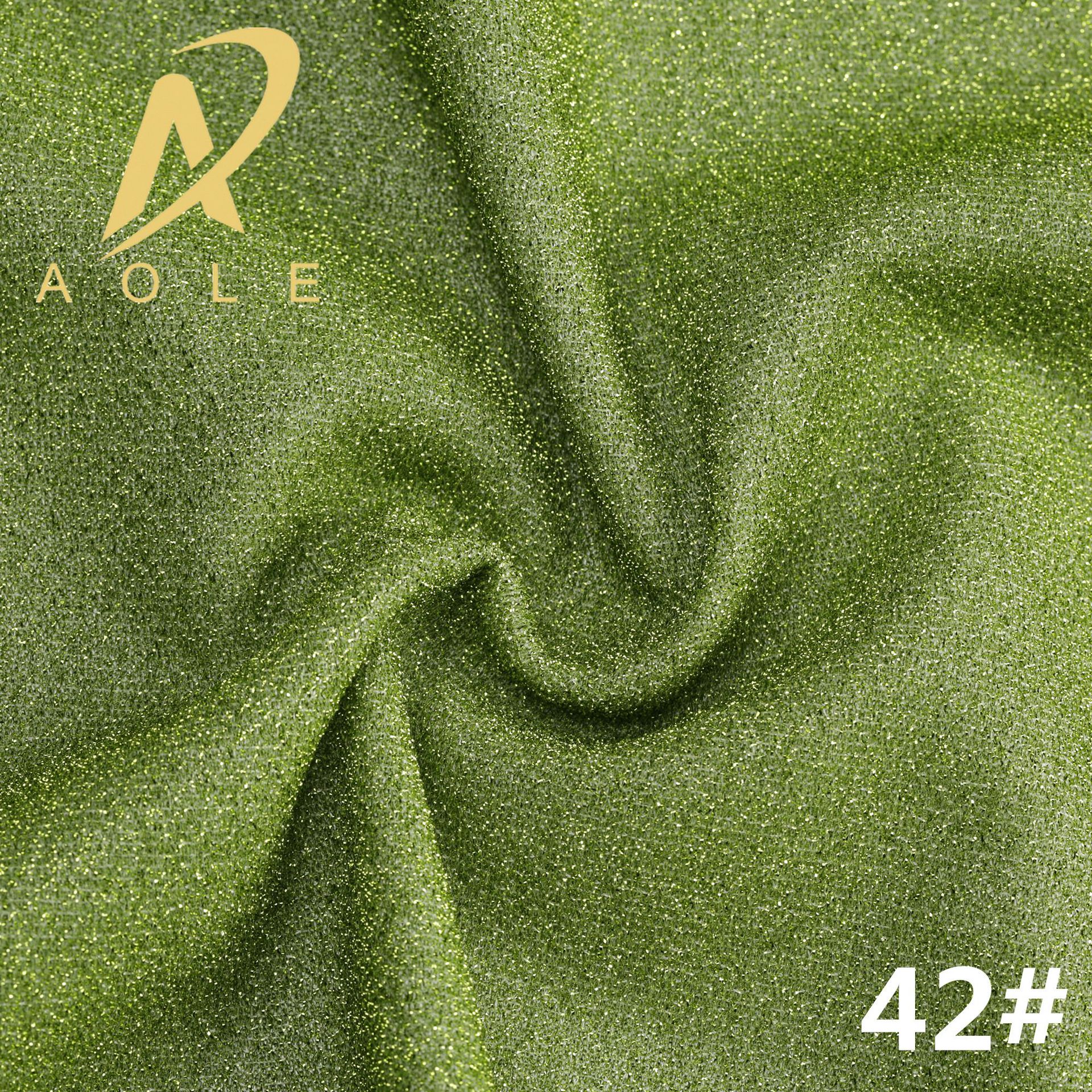 Thick thread fabric, gold and silver thread fabric, knitted fabric, stage head ornaments, handicrafts, shoe materials, fabric factory direct sales detail image 7