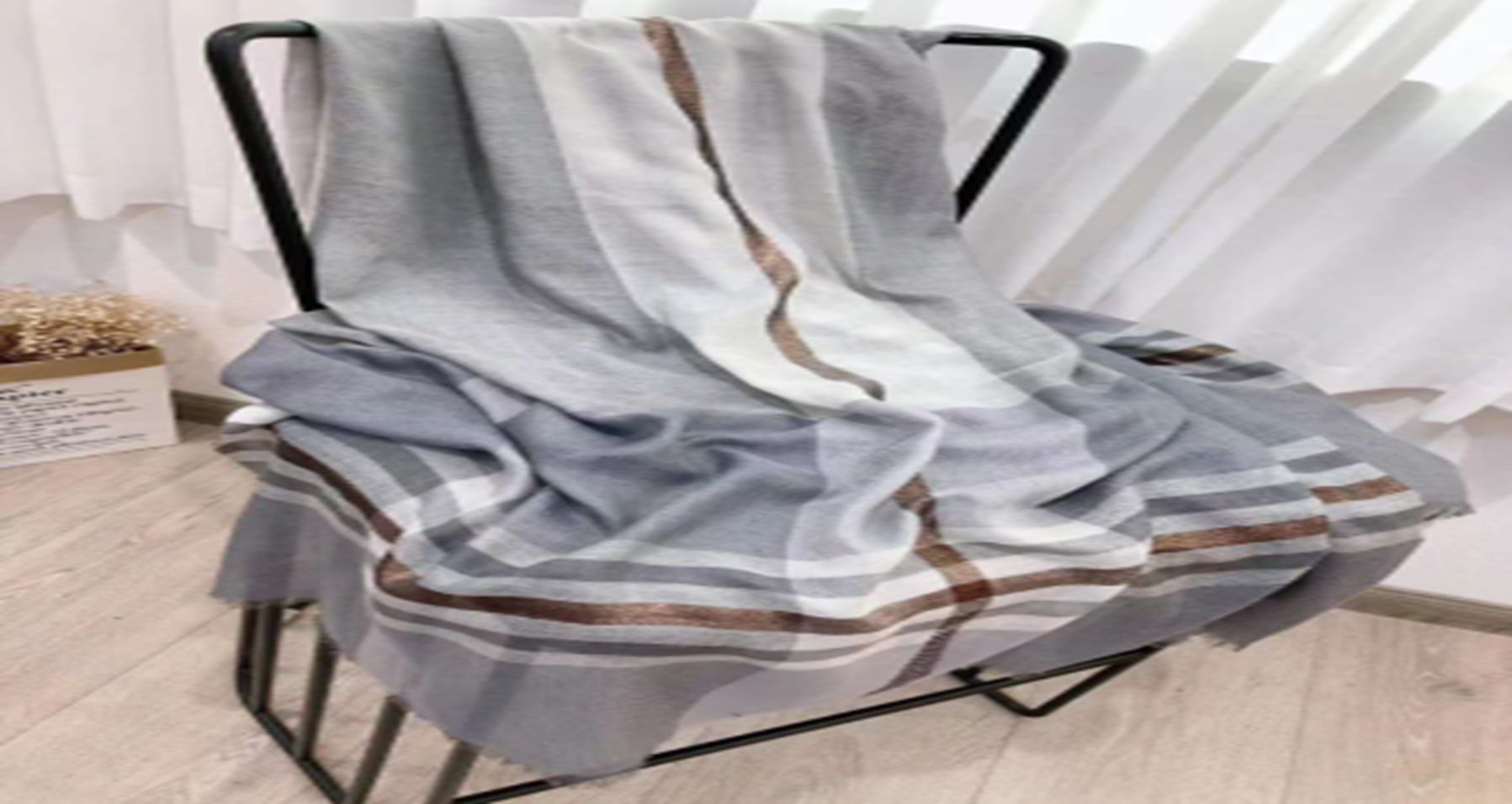 Yiwu Selection ring velvet long towel XS70180209SS/ B1-319