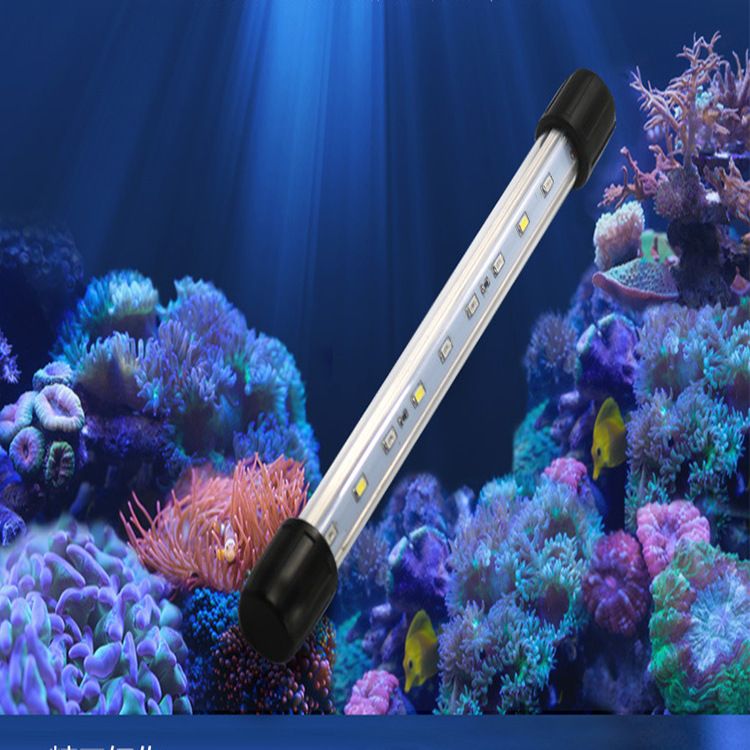 水族箱照明灯高亮水草灯水陆两用潜水灯水族灯LED鱼缸灯