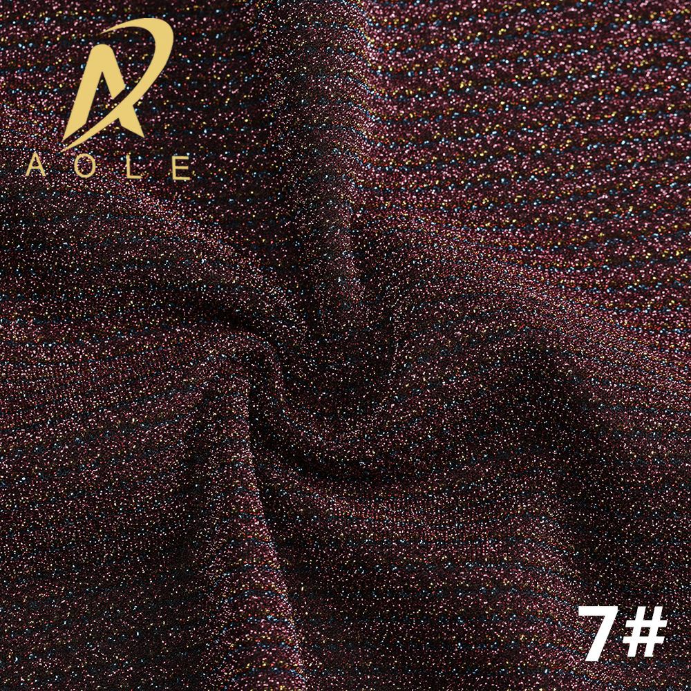 Fine striped thick thread fabric, gold onion fabric, 120g thread fabric, gold and silver thread fabric, accessories, dance costumes, shoe materials fabric detail image 2