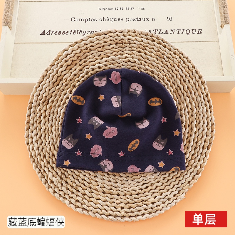 Newborn baby hats for autumn and winter infants and toddlers, spring and autumn newborn boys and girls, pure cotton breathable, cute cartoon boneless fetal caps undefined