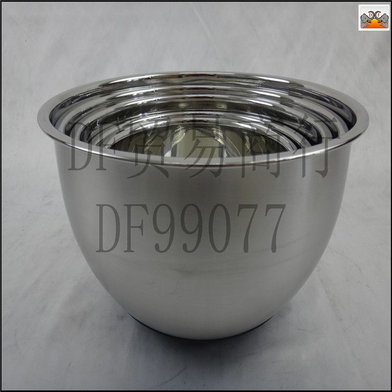 DF99077   沙拉盆带普通盖304不锈钢打蛋盆硅胶底沙拉盆 沙拉碗烘焙搅拌    DF TRADING HOUSE详情图3