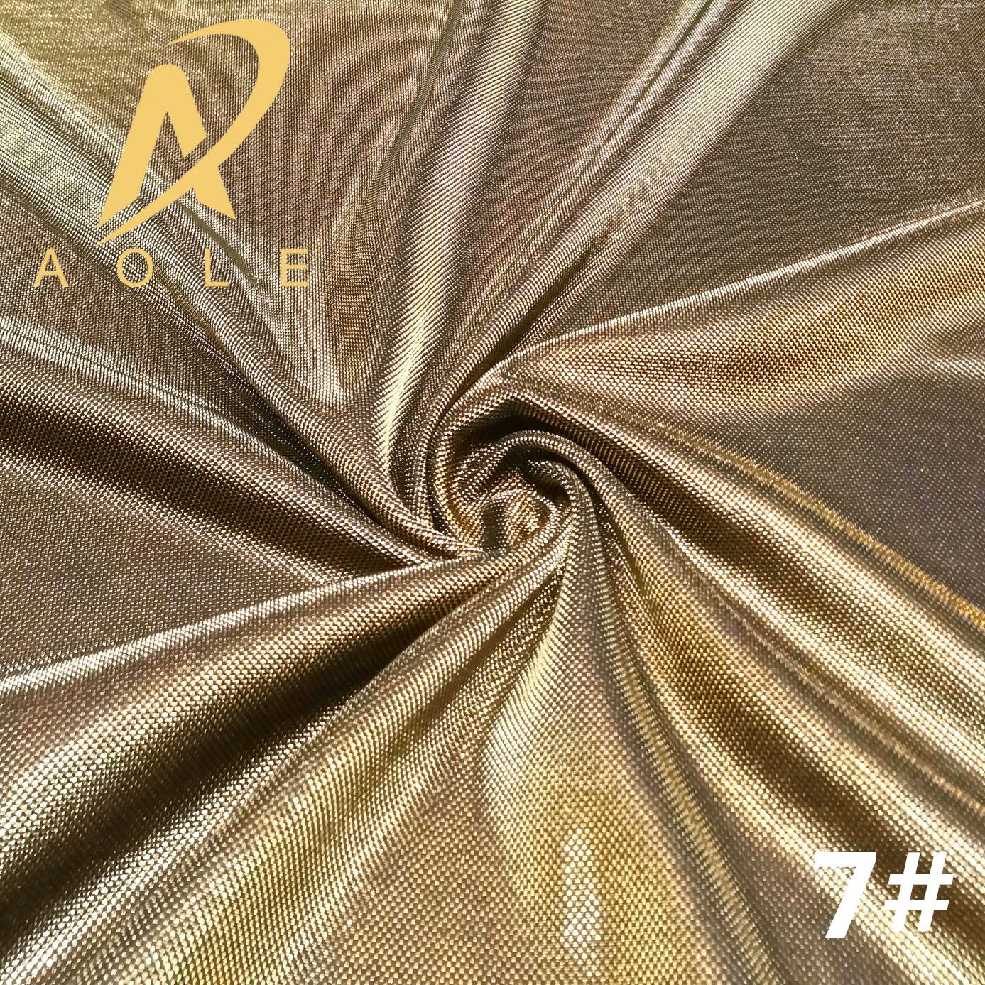 Factory direct sales of bright silk fabric, sequined fabric, bright soft and elastic fabric detail image 1