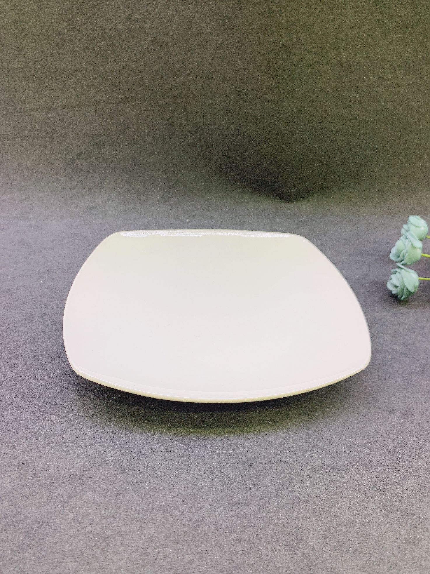 白色8.5寸陶瓷方盘  餐盘 牛排盘详情图4