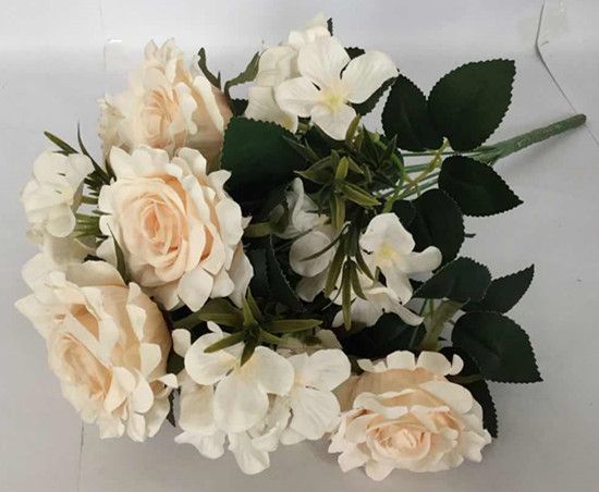 Xiange Flower Art Simulation Flower Wedding Flower Wall Decoration Factory Direct Plastic Green Plant Decoration A128-11 Application Scenario