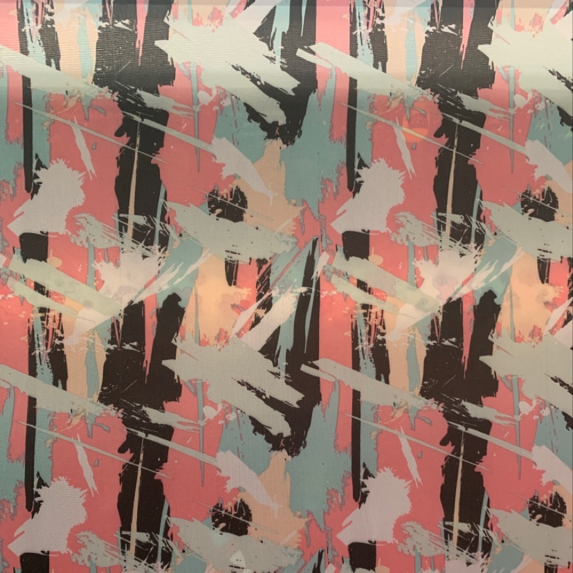 Factory direct sales of best-selling new leather products in large stock, high, medium and low-end bags, sofas, shoes, materials and fabrics, 210D Oxford cloth graffiti details Picture