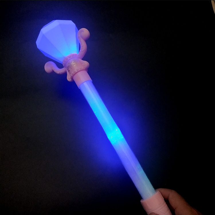 闪光钻石棒LED钻石荧光棒女童魔法棒 现货儿童钻石闪光棒详情图7