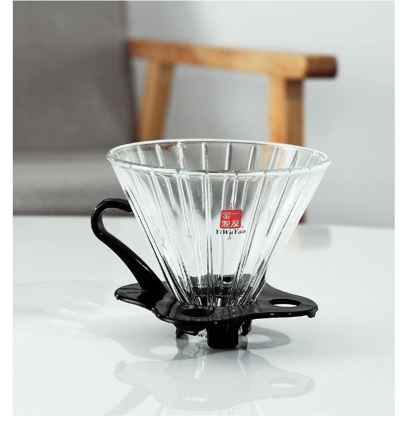 一屋窑 v60咖啡过滤杯分享壶滴漏式手冲咖啡壶套装家用煮咖啡器具详情图10