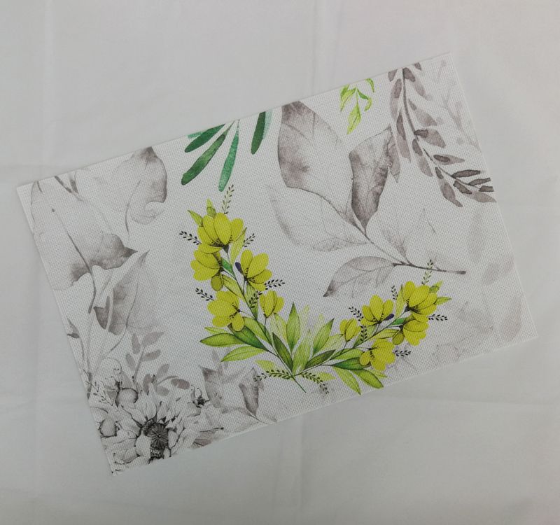 Creative Ins Teslin Printed Placemat Non-Slip Mat Pvc Color Print Insulated Bowl Mat Table Mat Cup Mat Factory Direct Sales undefined