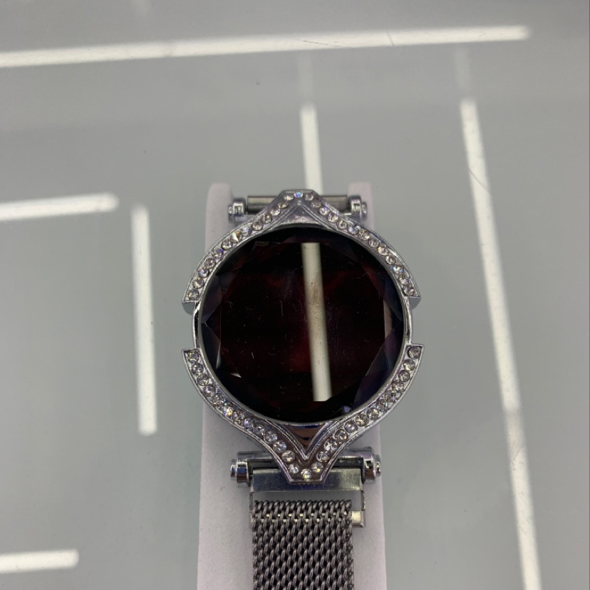 Silver reloj electrónico con taladro