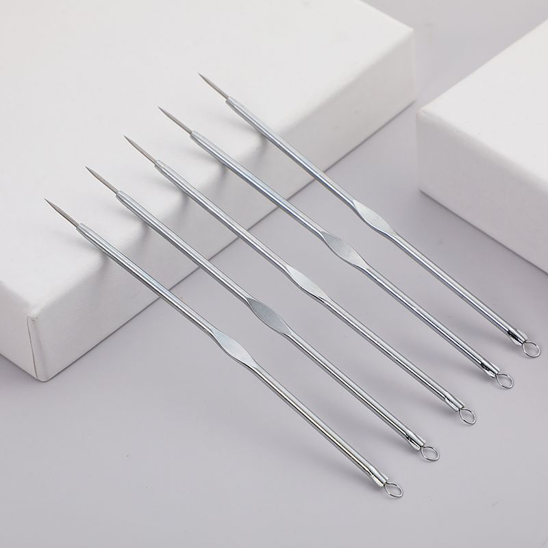 Beauty Salon Supplies Tools Acne Needle Acne Needle Anti-Acne Needle Face Blackhead Needle Popping Needle Beauty Needle Specification drawing