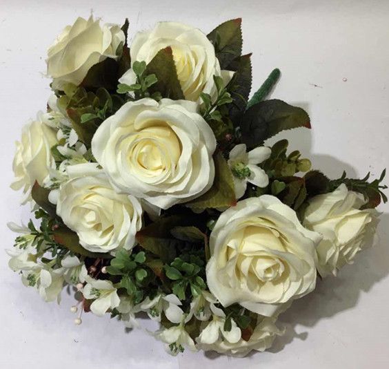 Xiange Flower Art Simulation Flower Wedding Wall Flower Arrangement Material Manufacturers Direct Plastic Green Plant Decoration A127-24 Item Picture