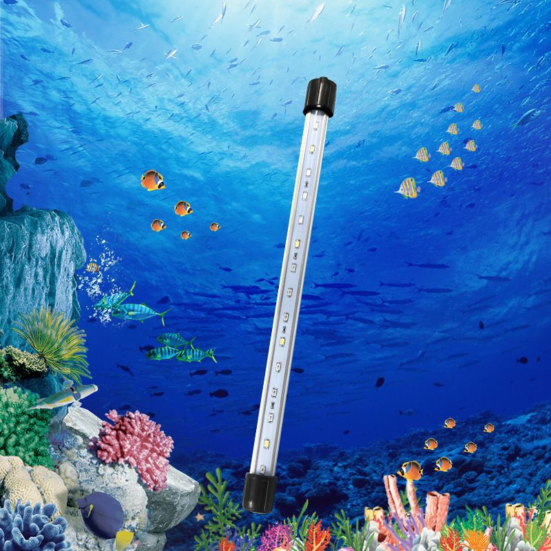 水族箱照明灯高亮水草灯水陆两用潜水灯水族灯LED鱼缸灯产品图