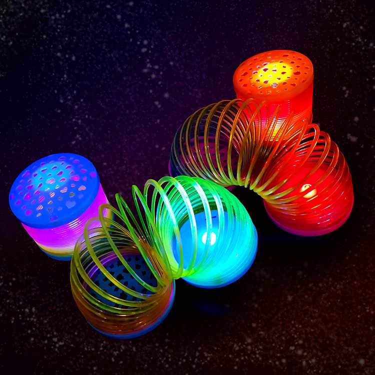 新款 彩虹圈 解压 益智七彩弹力圈玩具详情图4