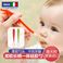 chicco智高意大利高端母婴进口婴幼儿彩酷长柄硅胶勺  6M+ 南瓜红图
