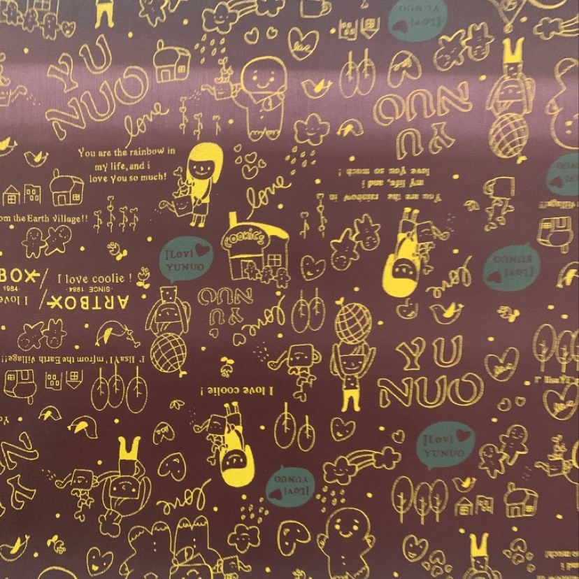 Factory direct sales of large quantities of high, medium and low-end bags, sofas, shoe materials and fabrics, 210D Oxford cloth, cartoon character printing 0001 pic 2