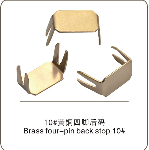 Brass Four Pin Size Specification drawing
