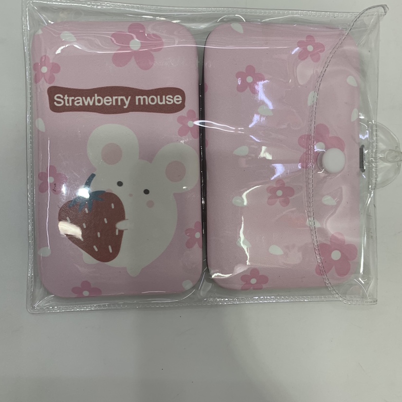 Fruit mouse nail clippers set of 10 strawberry thumbnail
