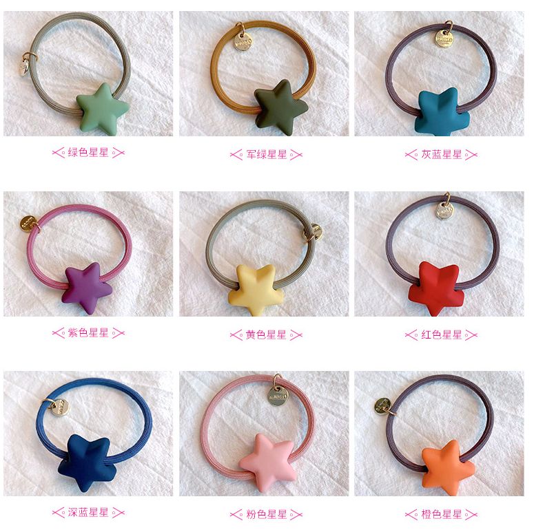 Yiwu Good Goods Cute Star Accessories Rubber Band CMfs008 detail image 6