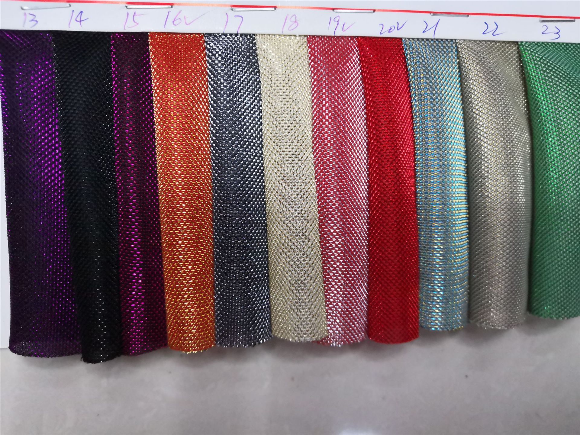 Factory direct sales of bright silk fabric, sequined fabric, bright soft and elastic fabric detail image 17
