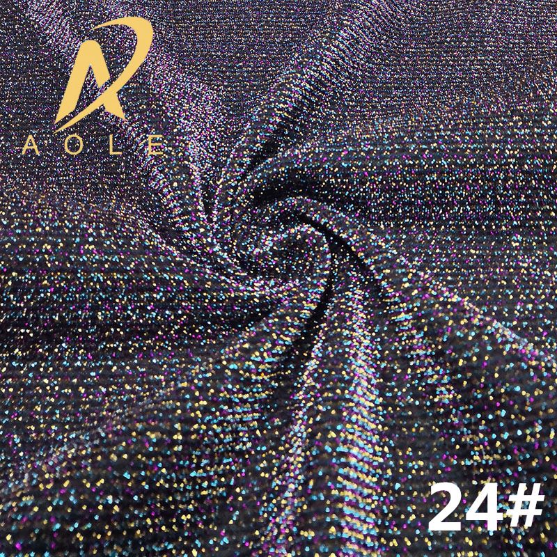 Double Color Thread Cloth 120G Gold Onion Cloth Gold And Silver Knitted Fabric Clothing Bag Headwear Dance Dress Fabric undefined
