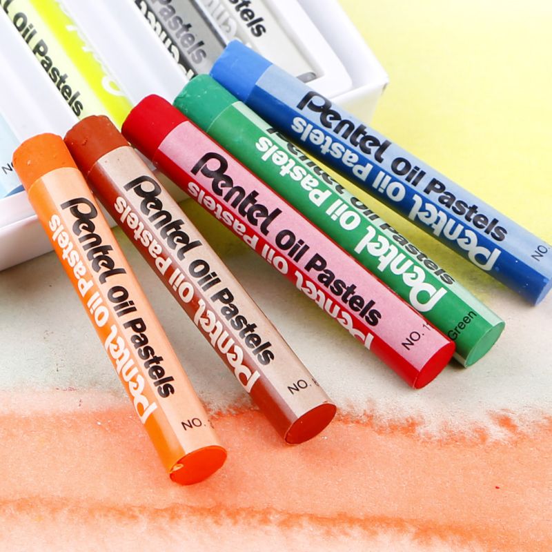 pentel/派通50色油画棒PHN-50U产品图