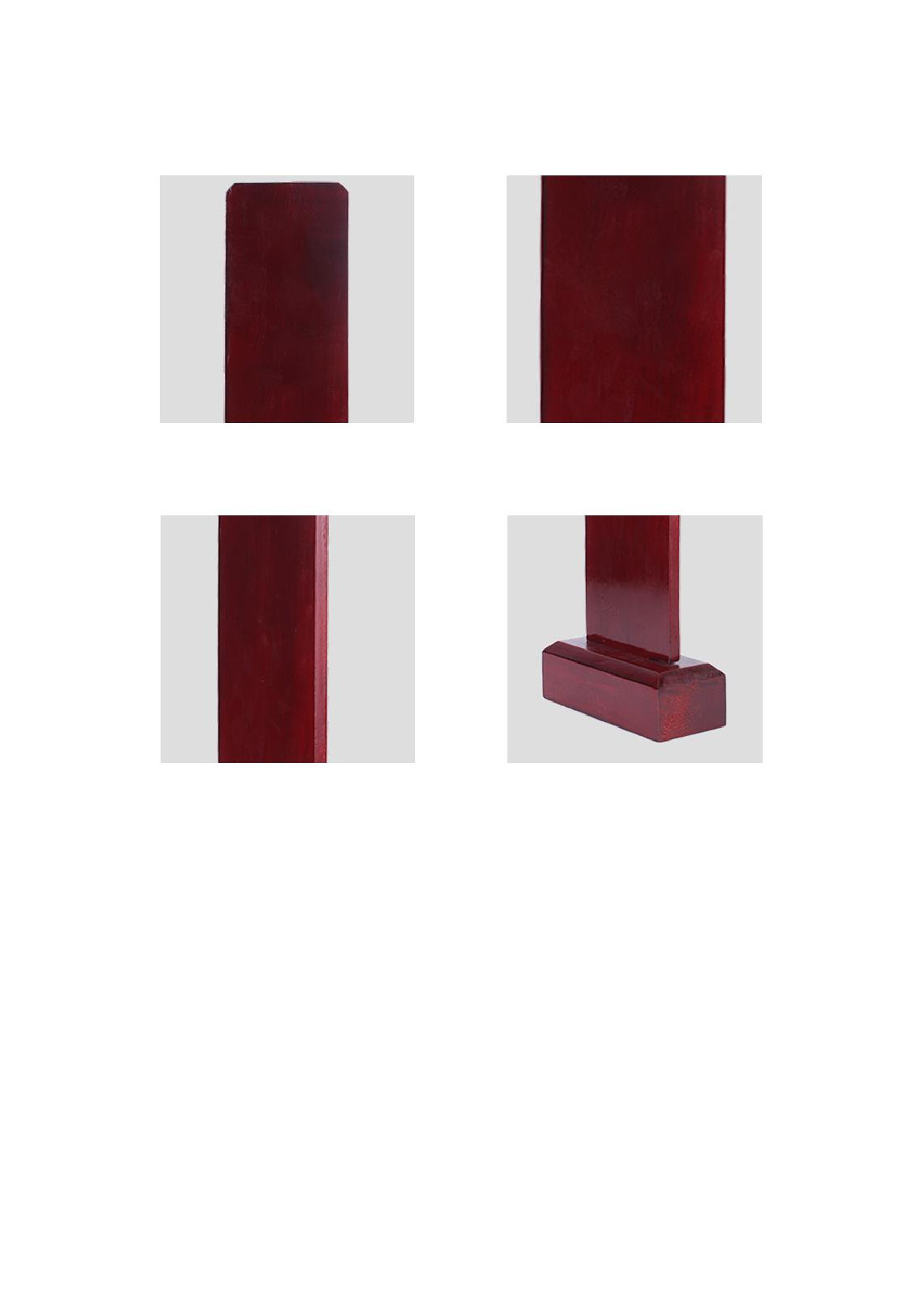 Wooden memorial tablets, ancestral tablets, and Buddhist art detail image 6