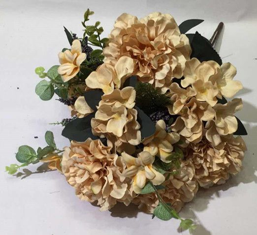 Xiange Flower Art Simulation Flower Wedding Wall Flower Arrangement Material Manufacturers Direct Plastic Green Plant Decoration A132