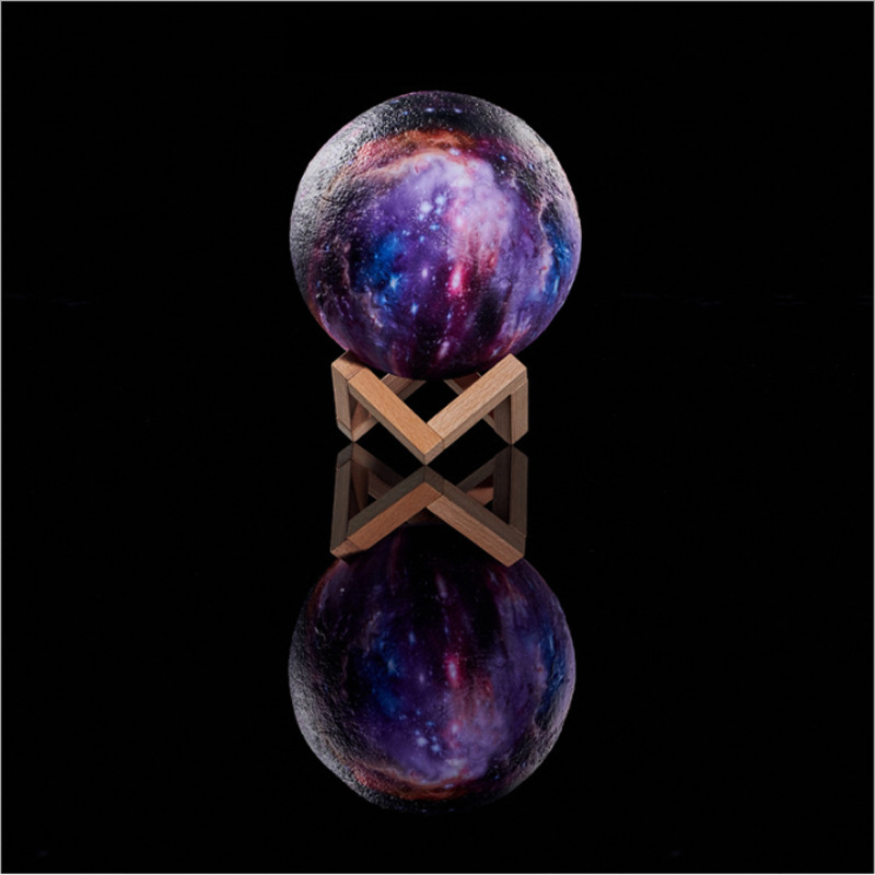 15cm painted moon lamp Specification image