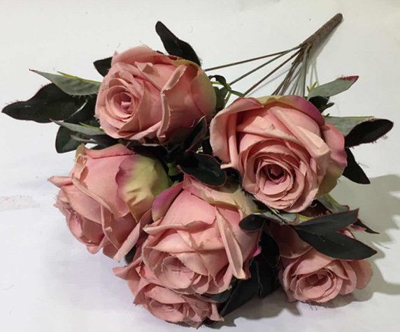Xiange Flower Art Simulation Flower Wedding Wall Flower Arrangement Material Manufacturers Direct Plastic Green Plant Decoration A117-98 details Picture