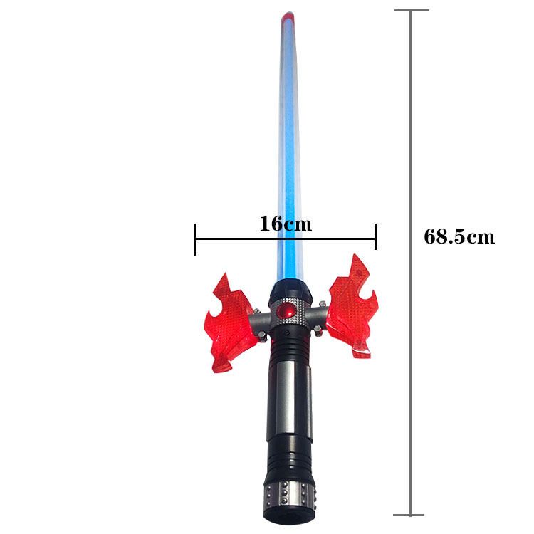 英雄光剑闪光棒 太空声闪光棒 美国队长激光剑 玩具发光宝剑详情图2