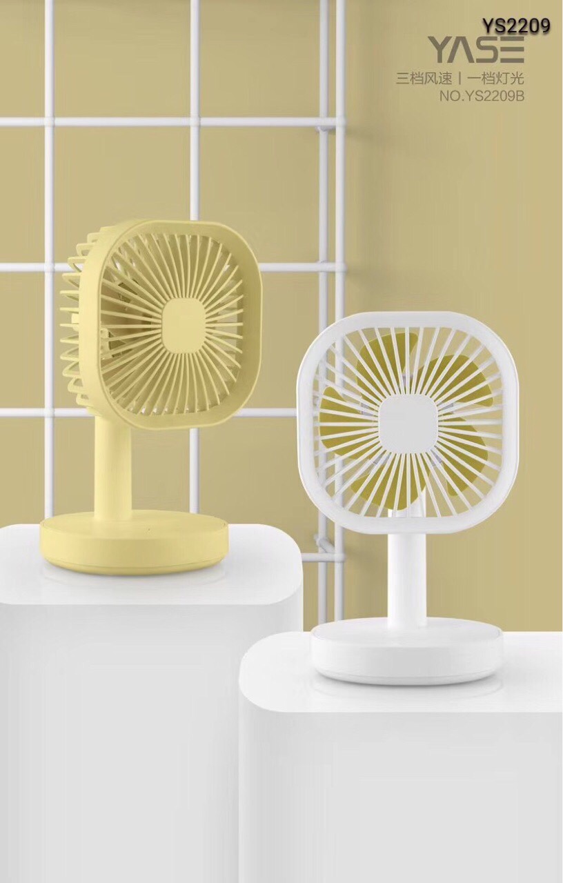Desktop creative seven-color light fan Item Picture