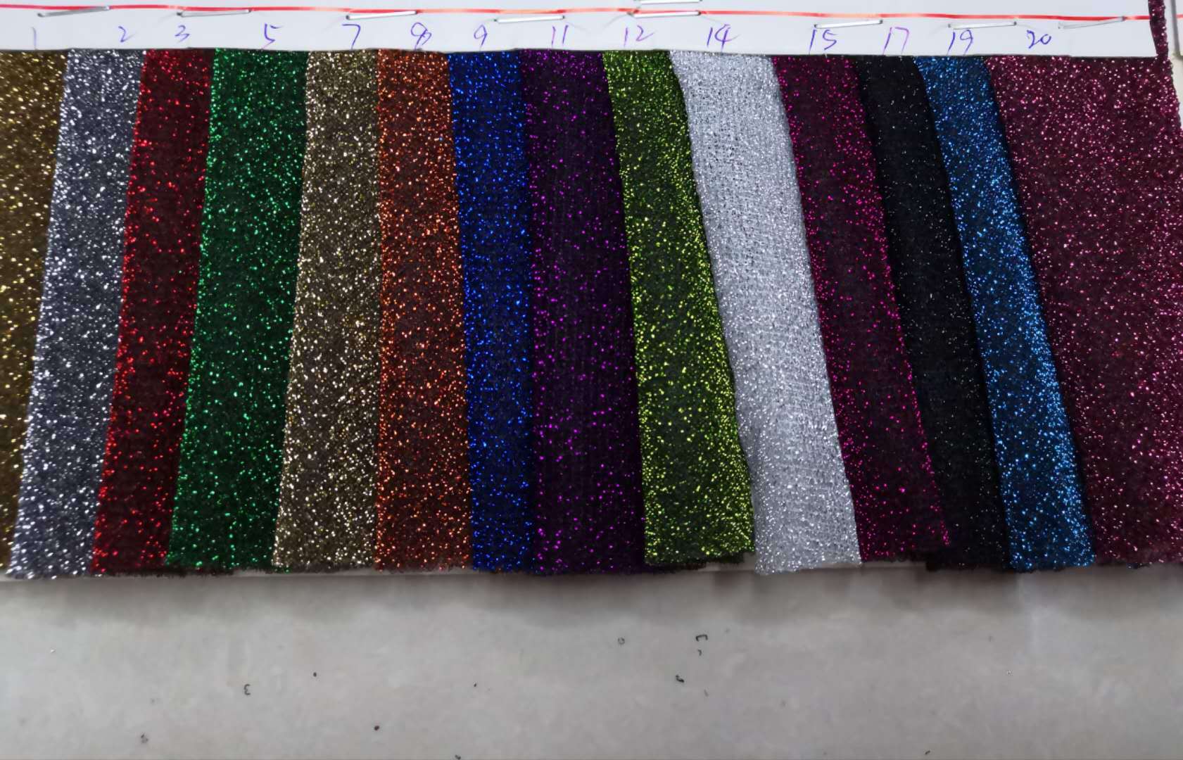 Small round sheet punched thread fabric, bright silk, glittering gold and silver silk, gold onion fabric, head accessories, dance stage costume fabric detail image 4